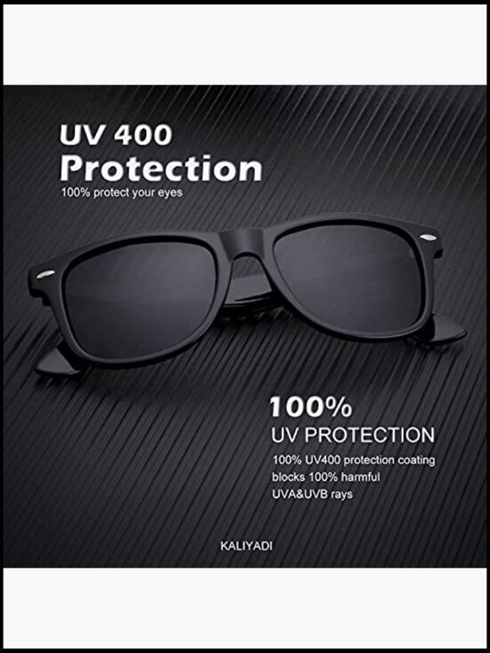 Polarized Sunglasses for Driving UV Protection Plastic Frame main image 6